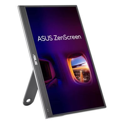 Монітор портативний Asus 15.6" ZenScreen MQ16AHE mHDMI, USB-C, OLED, 1ms, DCI-P3 100%, HDR10, Cover (90LM07SV-B02170) [100974]
