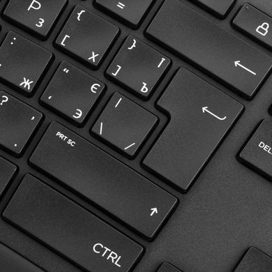 Клавіатура мембранна HP 960 BLK Ergonomic split-zone, 112key, BT, EN/UK, чорний (7E755AA) [103718]