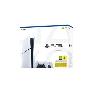 Ігрова консоль PlayStation 5 Slim Blu-ray (2 геймпади Dualsense) (1000050030) [114062]