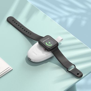 Зовнішній акумулятор BOROFONE BJ45 iWatch emergency charging source(1400mAh) White (6941991109232) [805548]
