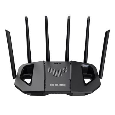 Маршрутизатор ASUS TUF-BE6500 BE6500, 3x2.5GE LAN, 1x2.5xGE WAN, 1xUSB3.2, MESH (90IG0920-MO9C00) [104701]