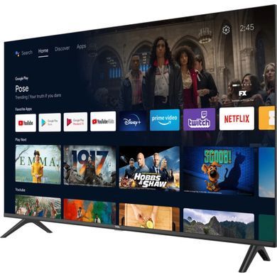 Телевізор 43" TCL LED FHD 60Hz Smart Android TV Black (43L5A) [102218]