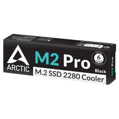 Радіатор охолодження для SSD Arctic M2 Pro Black (ACOTH00001A) [612967]