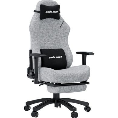 Крісло для геймерів Anda Seat Luna Pro Size L Gray Fabric (AD18T-44-G-F) [617858]