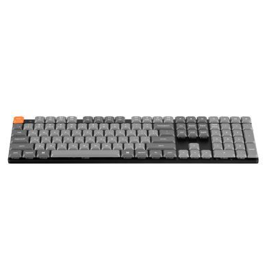 Клавіатура механічна Keychron K5 Max 104Key, Gateron MX 2.0 Brown, WL/BT/USB-A, QMK, White Led, чорний (K5M-A3-UA) [103667]