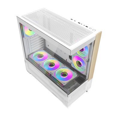 Корпус для комп'ютера DARK FLASH ATX без блока живлення DS900W AIR білий (DS900W AIR WHITE) [503217]
