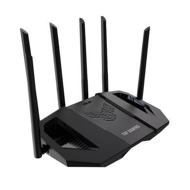 Маршрутизатор ASUS TUF-BE6500 BE6500, 3x2.5GE LAN, 1x2.5xGE WAN, 1xUSB3.2, MESH (90IG0920-MO9C00) [104701]