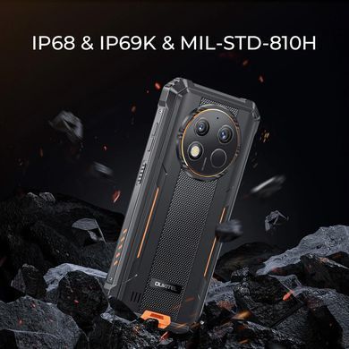 Смартфон Oukitel G1 6.5"HD+ /6GB/256GB/ T606 /10600mAh/48+5Мп/ IP69K /NFC Black (6931940757874) [400678]