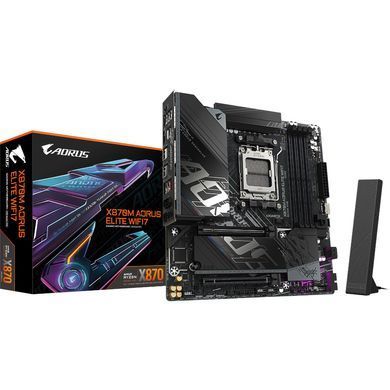 Материнська плата GIGABYTE (X870M AORUS ELITE WIFI7) [304806]