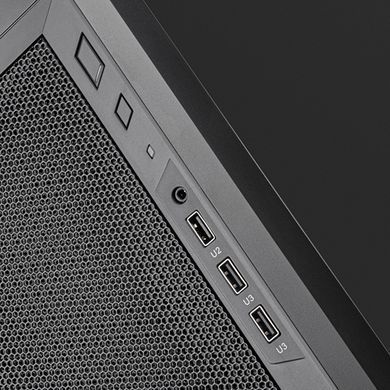 Корпус SilverStone Fara FA311-B без БЖ, 2xUSB3.0, 1xUSB2.0, 1x120мм, VGA 354мм, LCS ready, mATX, чорний (SST-FA311-B) [109542]