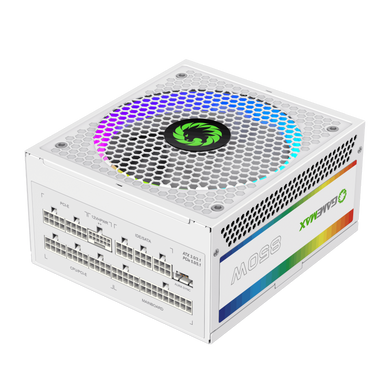 Блок живлення GAMEMAX (RGB 850 PRO WH (ATX3.1PCIe5.1)) [303201]