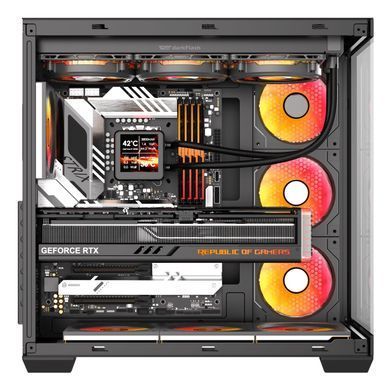 Корпус для комп'ютера DARK FLASH C280 EATX без блока живлення, чорний (C280 BLACK) [504458]