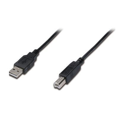 Кабель DIGITUS USB-A > USB-B синхронізації, 3м, чорний (AK-300102-030-S) [108477]