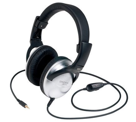 Навушники Over-Ear Koss UR29, 3.5 mini-jack, 2.4м, Сірий (195794.101) [17223]