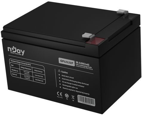 Акумуляторна батарея Njoy 12V 12AH (BTVACATBCTI2FCN01B) AGM (GP12122F) [615340]