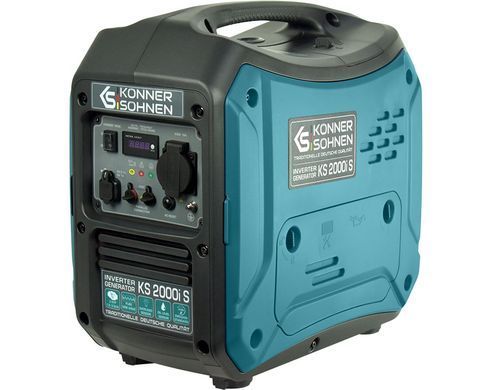 Генератор бензиновий інверторний Konner&Sohnen KS 2000i S, 230В, 2.0кВт, ручний стартер, 19кг (KS2000IS) [105984]