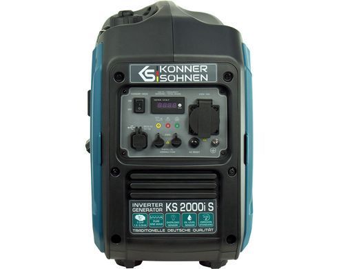 Генератор бензиновий інверторний Konner&Sohnen KS 2000i S, 230В, 2.0кВт, ручний стартер, 19кг (KS2000IS) [105984]