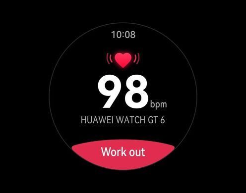 Смарт-годинник Huawei Watch GT 6 46mm Black with Black Fluoroelastomer Strap (55020FTX) [616690]