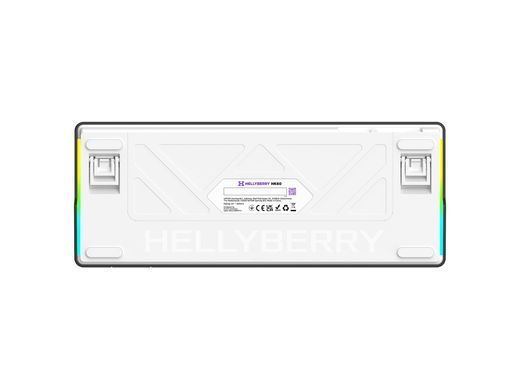 Клавіатура Hator Hellyberry White/Violet (HK60) [617106]