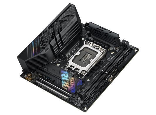 Материнcька плата ASUS ROG STRIX B760-I GAMING WIFI s1700 B760 2xDDR5 M.2 HDMI DP Wi-Fi BT mITX (90MB1D90-M1EAY0) [109485]