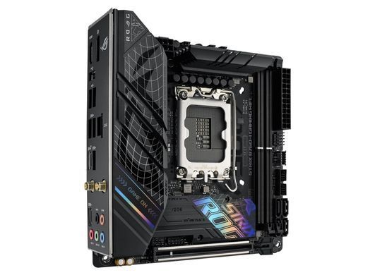 Материнcька плата ASUS ROG STRIX B760-I GAMING WIFI s1700 B760 2xDDR5 M.2 HDMI DP Wi-Fi BT mITX (90MB1D90-M1EAY0) [109485]