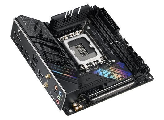 Материнcька плата ASUS ROG STRIX B760-I GAMING WIFI s1700 B760 2xDDR5 M.2 HDMI DP Wi-Fi BT mITX (90MB1D90-M1EAY0) [109485]