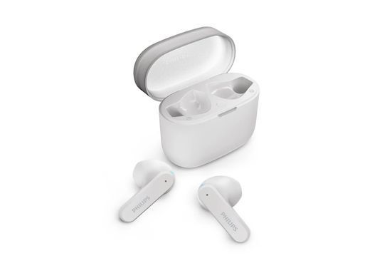 Навушники TWS Philips TAT2139 BT 5.3, IPX4, SBC, Touch control, Білий (TAT2139WT/00) [17435]