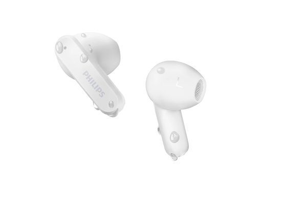 Навушники TWS Philips TAT2139 BT 5.3, IPX4, SBC, Touch control, Білий (TAT2139WT/00) [17435]