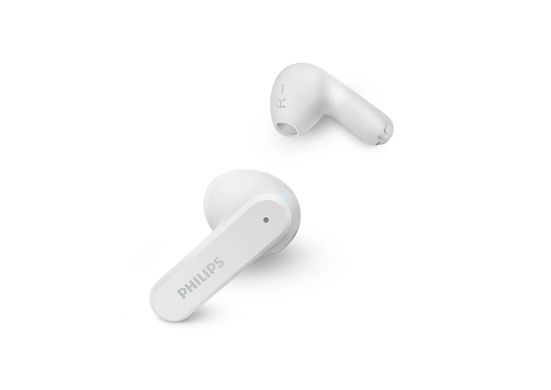 Навушники TWS Philips TAT2139 BT 5.3, IPX4, SBC, Touch control, Білий (TAT2139WT/00) [17435]