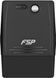 ДБЖ FSP FP650, 650VA/360W, Lin-Int, AVR, IEC*4. 230V/50Hz, Black (PPF3601406) [400893], фото 1