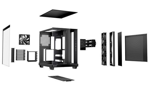 Корпус be quiet! Light Base 500 Black без БЖ (BGW83) [620164]