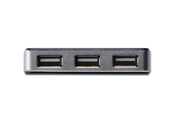Хаб DIGITUS USB-A > 4хUSB-А, активний (DA-70220) [108802]