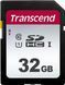 Карта пам'яті Transcend SD 32GB C10 UHS-I R100/W20MB/s (TS32GSDC300S) [110175], фото 2
