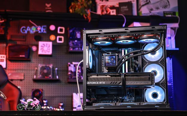 Корпус для комп'ютера DARK FLASH C280 EATX без блока живлення, чорний (C280 BLACK) [504458]