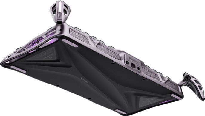 Клавіатура магнітна GravaStar Mercury V75 Pro 80keys, GravaStar x Gateron Jade Gaming, USB-A, 8k, RGB, Iron Purple (GSV75PRO_PL) [114354]