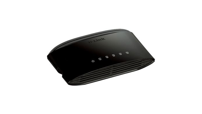 D-Link Комутатор DES-1005D 5xFE, Некерований (DES-1005D)