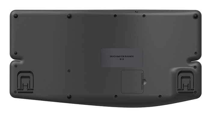 Клавіатура бездротова LOGITECH K860 ERGO Bluetooth keyboard - GRAPHITE - US INT'L - B2B (920-010352) [500053]