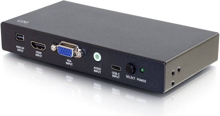 C2G Перемикач C2G HDMI на USB-C HDMI Mini DP VGA (CG81850)