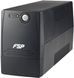 ДБЖ FSP FP650, 650VA/360W, Lin-Int, AVR, IEC*4. 230V/50Hz, Black (PPF3601406) [400893], фото 2
