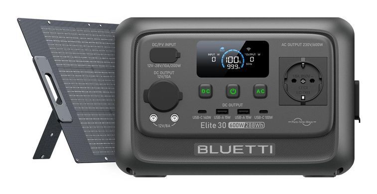 Портативна зарядна станція 600W BLUETTI (ELITE30V2) [503252]