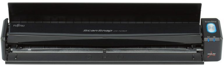Документ-сканер A4 Ricoh ScanSnap iX100 мобільний (PA03688-B001) [106342]