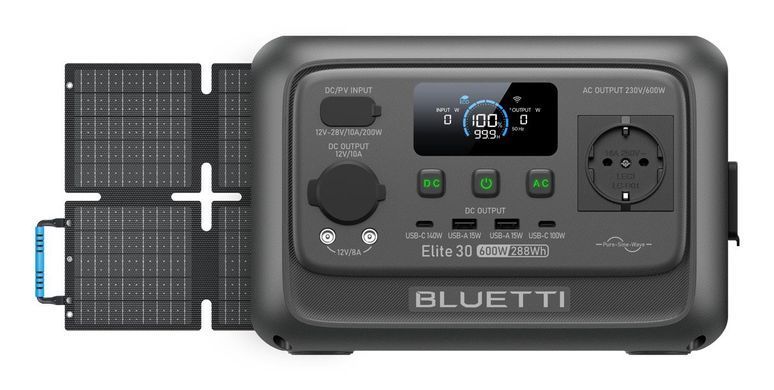 Портативна зарядна станція 600W BLUETTI (ELITE30V2) [503252]