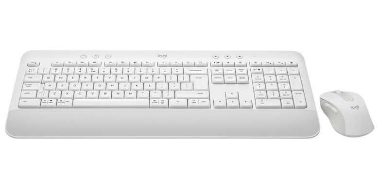 Комплект з маніпулятора миші та клавіатури бездротовий LOGITECH Signature MK650 Combo for Business - OFFWHITE - US INT'L - BT - INTNL - B2B (920-011032) [500052]