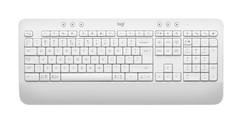 Комплект з маніпулятора миші та клавіатури бездротовий LOGITECH Signature MK650 Combo for Business - OFFWHITE - US INT'L - BT - INTNL - B2B (920-011032) [500052]