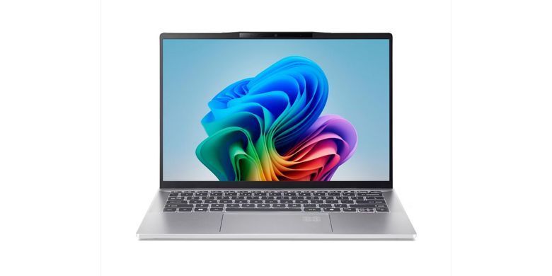 Ноутбук Acer Swift 14 AI SF14-61T 14" WUXGA IPS, AMD R9-365, 16GB, F512GB, UMA, Win11, сріблястий (NX.J1CEU.001) [100401]
