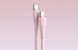 Кабель Vention USB 2.0 C Male to C Male 5A Cable 1.5M Pink Silicone Type (TAWPG) [802458], фото 3