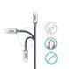 Кабель Choetech USB Type-C - USB Type-C (M/M), 1.8 м, Grey (XCC-1002) [603890], фото 3