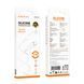 Кабель BOROFONE BX113 Lenny silicone charging data cable iP(L=1M) White (6941991115400) [802368], фото 2