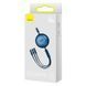 Кабель Baseus Bright Mirror 2 Series Retractable 3-in-1 Fast Charging Data Cable USB to M+L+C 66W 1.1m Blue (CAMJ010103) [802614], фото 2