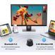 Мишка UGREEN 2.4GHz&BT M751 Ergonomic Contoured-Shape, бездротова, 5000dpi., 5кн., Чорна (45792) [404005], фото 5